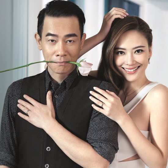 陳小春、應采兒夫婦成為香港寶靈珠寶代言人